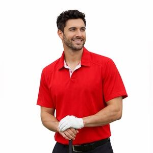 Oakley Men's Red Polo Shirt